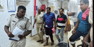 Bhubaneswar businessman attacked Malisahi