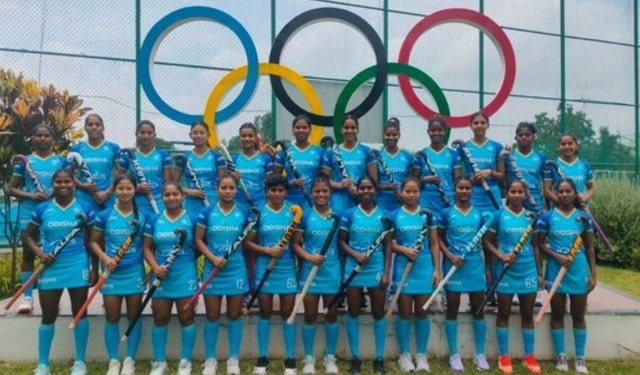 Hockey India junior women’s squad