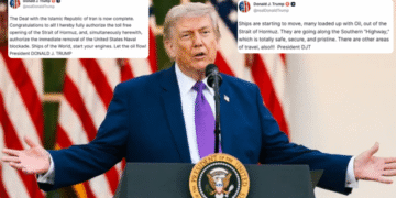 U.S.–Iran peace deal Strait of Hormuz