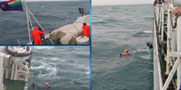 Coast Guard rescue operation off Mangaluru