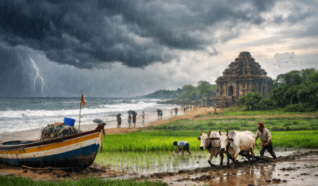 Odisha monsoon Raja festival