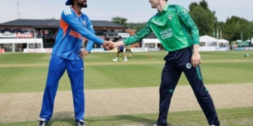 India vs Ireland 1st T20I