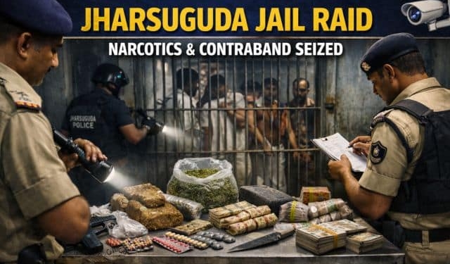 Jharsuguda jail raid