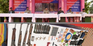 Kandhamal Maoist arms recovery