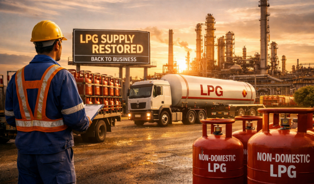 Restoration of Non-Domestic LPG Supplies