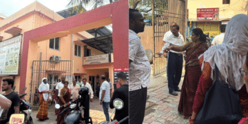 Mayor Sulochana Das Expresses Displeasure Over Medical Waste Outside UPHC During Ward 18 Surprise Visit