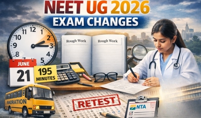 NEET (UG) 2026 exam changes