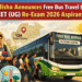 Odisha free bus travel NEET re-exam