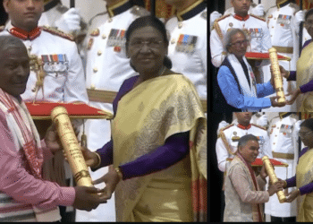 three Odias Padma Shri