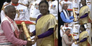 three Odias Padma Shri