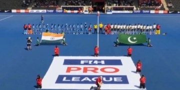 Wrong Pakistan flag at FIH Pro League