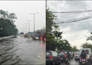 Twin City waterlogging due to heavy rain