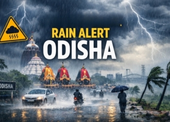 Pre-monsoon rain alert in Odisha
