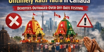 Untimely Rath Yatra in Canada