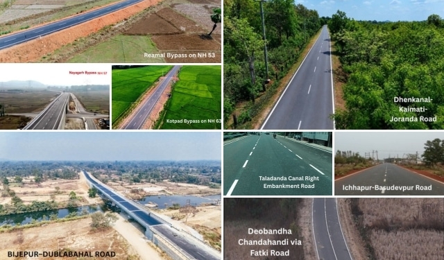 Odisha road and bridge projects