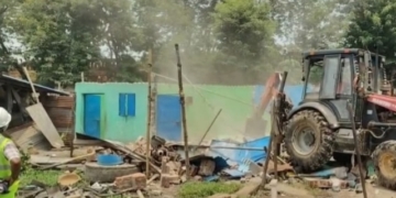 Rourkela railway bridge eviction drive