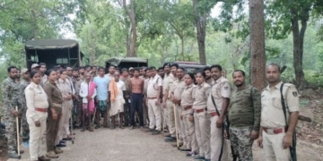 Sambalpur forest raid