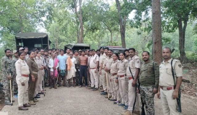 Sambalpur forest raid