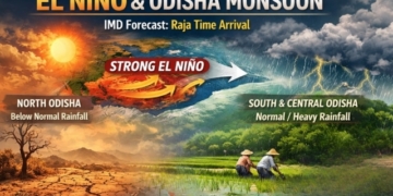 El Niño impact on Odisha monsoon