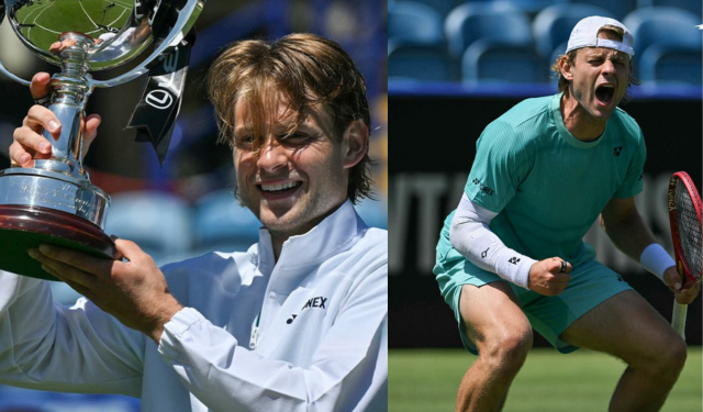Zizou Bergs Eastbourne ATP title