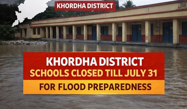 Khordha school closure