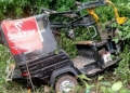 Autorickshaw Overturns