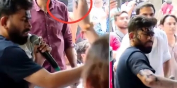 Ink Thrown at Abhijeet Dipke During Hunger Strike at Jantar Mantar After Sonam Wangchuk's Hospitalisation