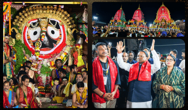 CM Majhi at Suna Besha