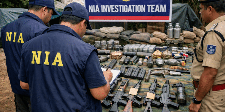 NIA Maoist arms probe in Rayagada