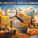 DFS grievance redressal ranking
