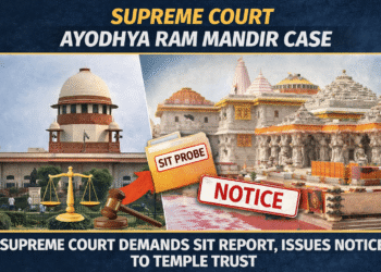 Ayodhya Ram Mandir Supreme Court SIT report