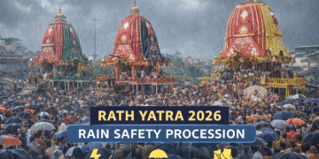 IMD Rath Yatra 2026 rain warning Puri