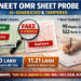 NEET OMR sheet irregularities