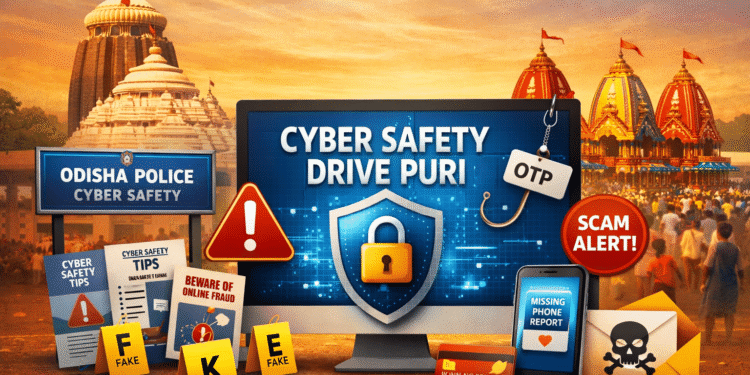 Odisha Police cyber safety Rath Yatra