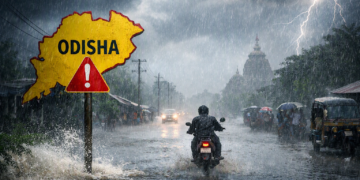 Odisha IMD red warning heavy rain
