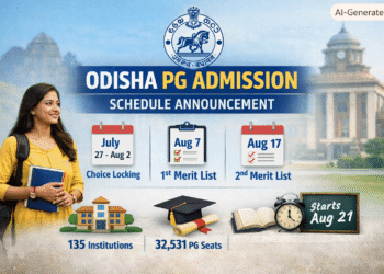 Odisha PG admission 2026–27