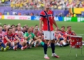 Haaland leads ‘Viking Row’ celebration after Norway secures first-ever FIFA WC QF seat