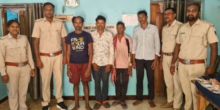 Nuapada wild boar poaching arrests