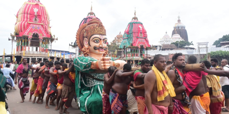 Rath Yatra chariot dismantling Puri 2026