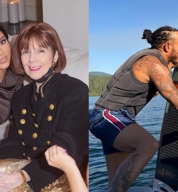Kim Kardashian Mourns Grandmother MJ; Lewis Hamilton Offers Emotional Support After Family Tragedy