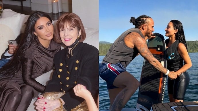 Kim Kardashian Mourns Grandmother MJ; Lewis Hamilton Offers Emotional Support After Family Tragedy