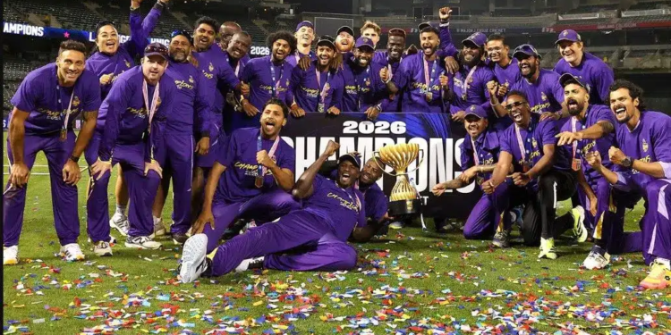 Shah Rukh Khan Celebrates LA Knight Riders' Maiden Major League Cricket Title: ‘Korbo Lorbo Jeetbo’