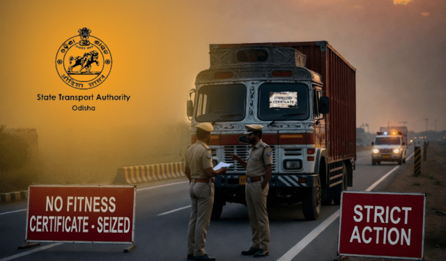 Odisha fitness certificate enforcement crackdown