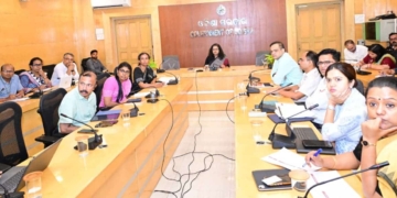 Odisha Prayas meeting social sector review