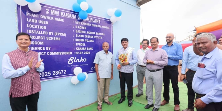 Odisha farmer solar entrepreneur