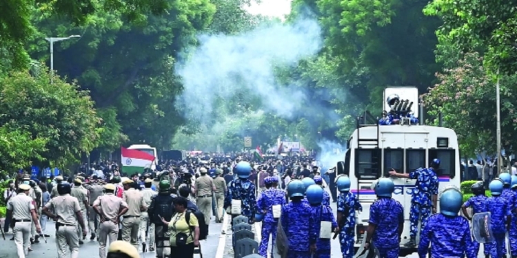 Police Daily Diary Confirms Pellet Gun Use During CJP Protest; Supreme Court Petitions Seek Ban