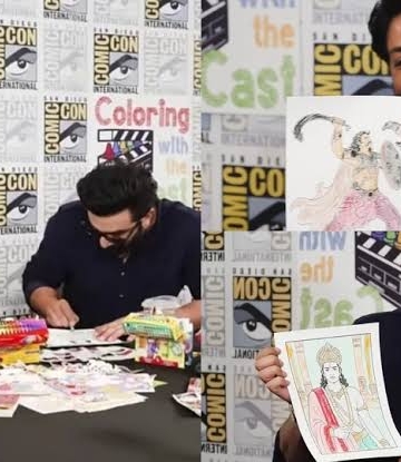 'Pookie girl dads': Ranbir Kapoor and Yash win hearts with adorable colouring challenge during Ramayana promotions at SDCC 2026
