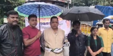 Nabarangpur textbook error protest