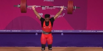 Ajaya Babu CWG 2026 silver medal