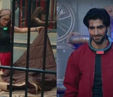 Shivangi Joshi Draws Mixed Reactions After Using Harshad Chopda’s Bedsheet in Lock Upp; Social Media Calls It ‘Cringe’